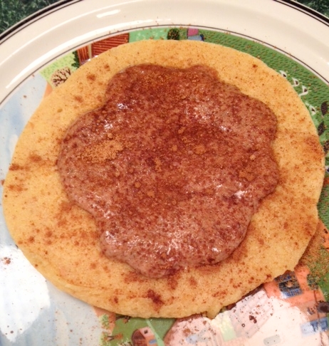 pancake-with-almond-butter